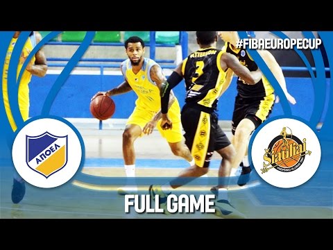 Apoel (CYP) v BC Siauliai (LTU) - Full Game - FIBA Europe Cup 2016/17
