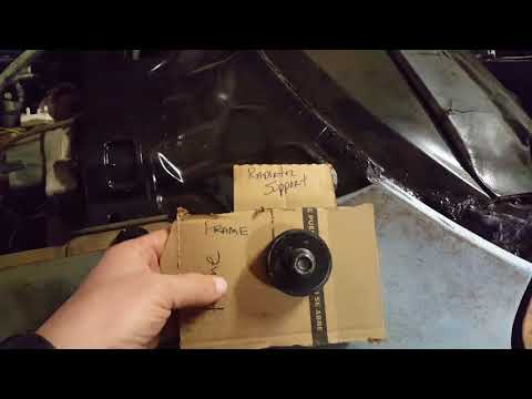Radiator Support Bushing instructions