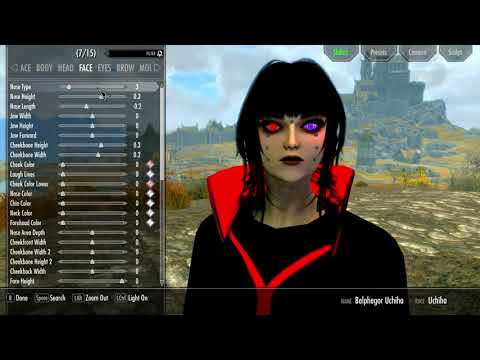 Skyrim Special Edition Uchiha Clan Race Mod