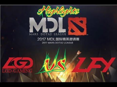 LGD vs LFY - MDL 2017 - Game 2 - Dota 2 Highlights