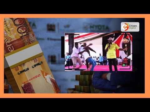 Security scare as man rushes toward President Ruto in Wajir