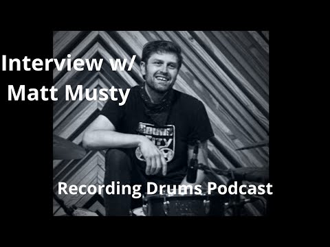 Recording Drums w/ Blair Sinta - Matt Musty of Train