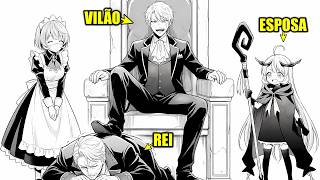 Ele REENCARNA como um VILÃO CONDENADO… e domina a MAGIA SOMBRIA para GOVERNAR o REINO!|Manga Recap