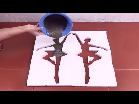 Techniques To make Coffee Tables At Home - DIY Beautiful Coffee Table From Cement | ​Craft For Decor