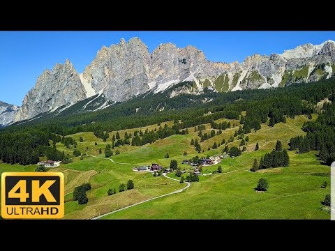 Cortina D'ampezzo, Itália 4k