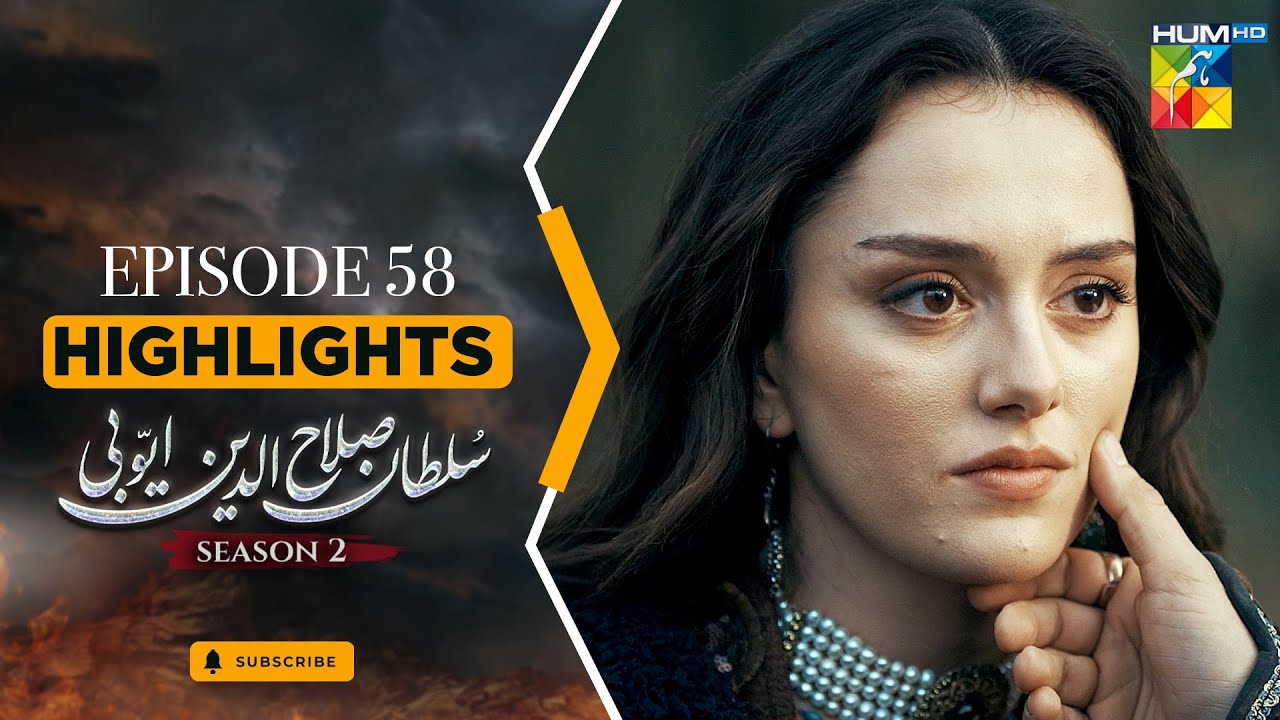 Sultan Salahuddin Ayyubi S2 - 𝗘𝗽 58 𝗛𝗜𝗚𝗛𝗟𝗜𝗚𝗛𝗧𝗦 -  HUM TV