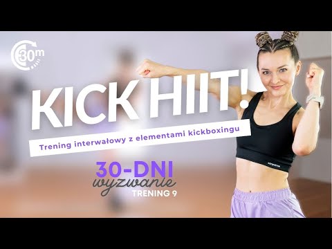 Wyzwanie LATO 🔥 9: Kick Hiit | Trening interwałowy z elementami kickboxingu