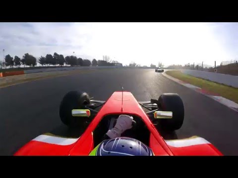 Formula V8 3.5 - Barcelona Onboard Lap with Tom DILLMANN