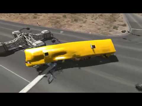 Double Giant Spinner Death Chain|TWO Spinner Of Death BeamNG DRIVE