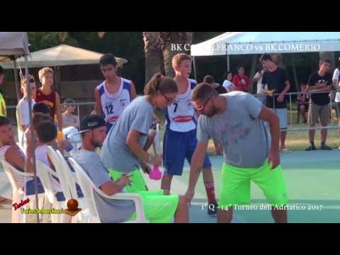 1°/2°Q BK CASTELFRANCO vs BK COMERIO 13/07/2017 - 14° Torneo dell'Adriatico 2017