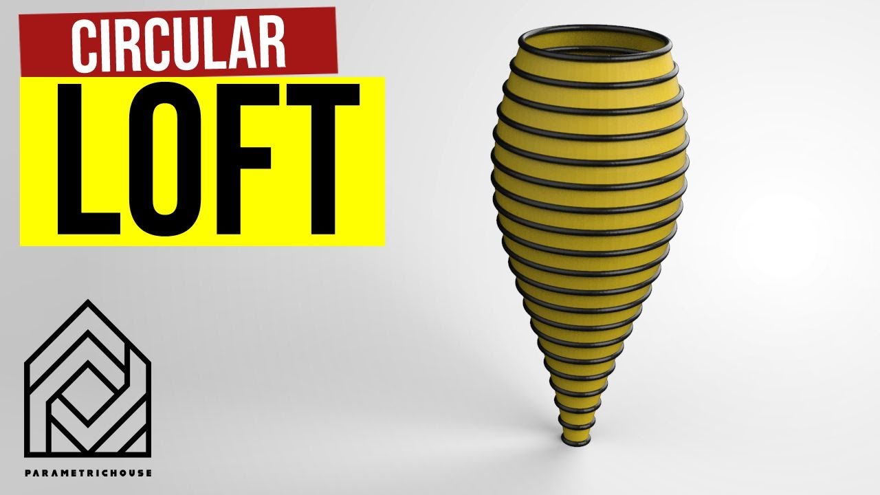 Rhino Grasshopper Tutorial (Graph Mapper Loft)