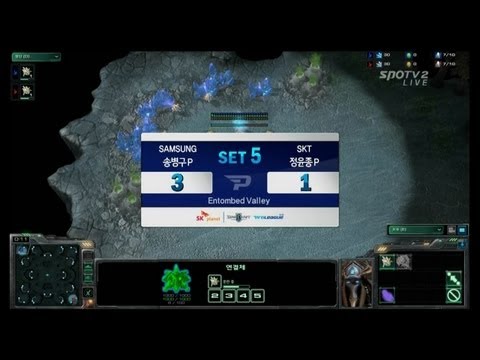 SPL [01.22] KT vs CJ 5set / WCS Entombed Valley- Starcraft 2,esportstv