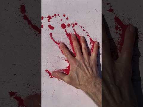 Magic Chemistry: The Color-Changing Bloody Bath Mat
