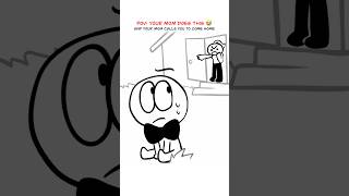 What Moms Do 😤 (Animation Meme) Anim: RedFlowerCrown #shorts