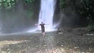 Bali Waterfall Embrace in Munduk.wmv