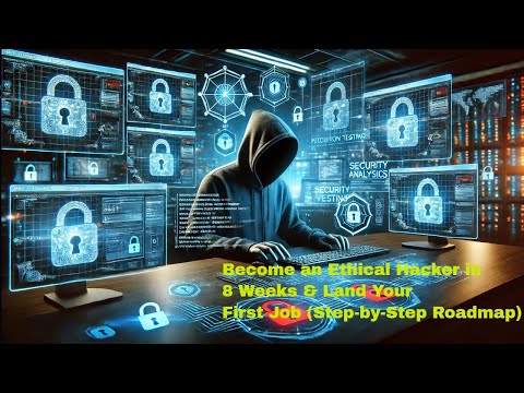🔥 Become an Ethical Hacker in 8 Weeks & Land Your First Job (Step-by-Step Roadmap) 🔥