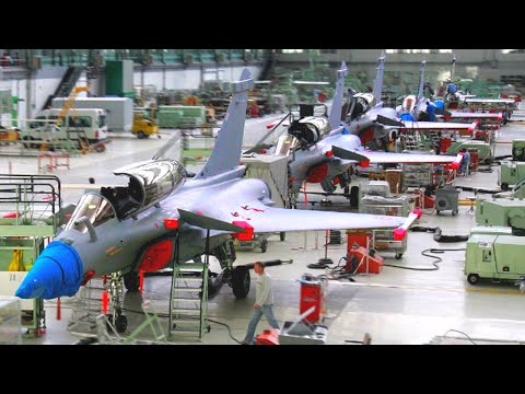 FIGHTER JET Factory✈️ Production Engine Manufacturing Lockheed Martin F-35 + F-16 [Assembly line]