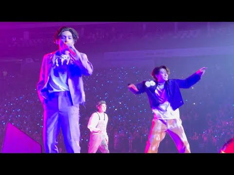 220415 Idol Remix BTS Fancam Permission to Dance PTD On Stage Las Vegas Concert 방탄소년단
