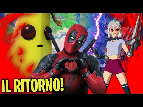 DEADPOOL TORNA SU FORTNITE PER AIUTARE BANANITA !