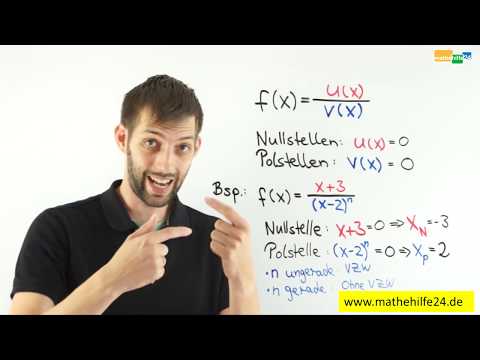 Gebrochen-rationale Funktionen Grundlagen Polstellen Nullstellen - Analysis Kurs Crashkurs 1.5