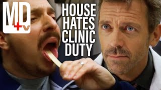 Download lagu House Hating Clinic Duty for Over an Hour | House M.D | MD TV mp3