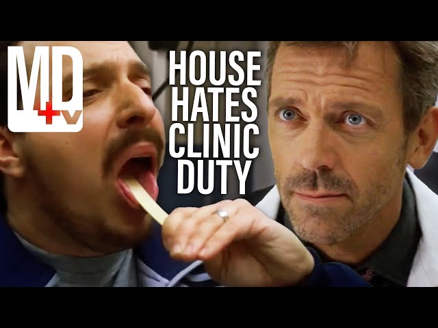 House Hating Clinic Duty for Over an Hour | House M.D | MD TV SDDEFAULT Thumbnail