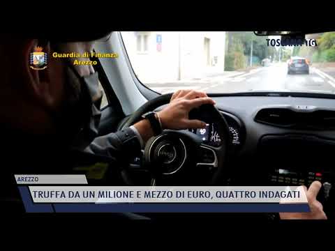 2022-05-27 AREZZO - TRUFFA DA UN MILIONE E MEZZO DI EURO, QUATTRO INDAGATI