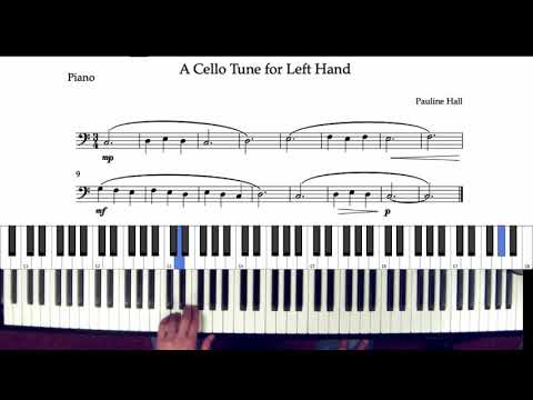 Piano Time 1   Page 23 2   A Cello Tune for Left Hand Piano & Cello