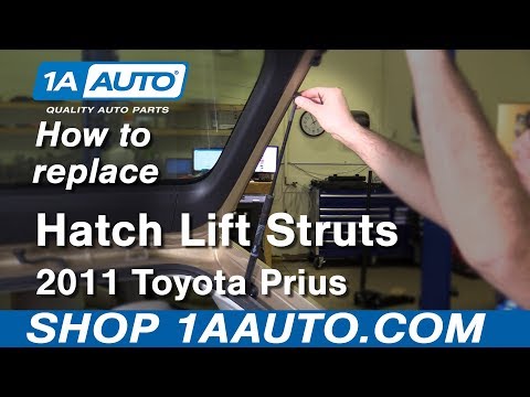 How to Install Lift Hatch Struts 10-15 Toyota Prius