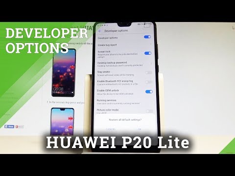 How to Restore Developer Options in HUAWEI P20 |HardReset.Info