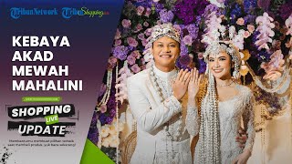 Jalani Akad Nikah Adat Sunda, Intip Detail Kebaya Mewah Mahalini, Serba Putih Pakai Siger Sunda