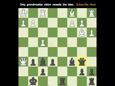 Only grandmaster vision reveals the idea, see why? #decoy  #chess #shorts #chesschallenge