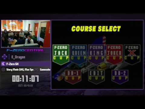 FZC Marathon 2016 - F-Zero X Round 1 Selection Match by KVD, EdwardFourZERO6, j4sp3rr & HiipFire