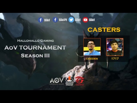 [AoV] Banana Squad vs Enemy Xeltran Esports | Hallohallo Tournament 2018 S3 | Top 16 Match 7