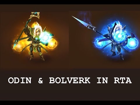 ODIN & BOLVERK  ( WIND & WATER LIGHTNING EMPEROR) IN RTA | SUMMONERS WAR