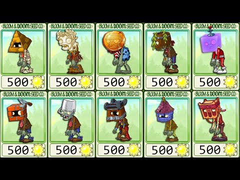 Tournament All Armor Zombie - Who Will Win? - Pvz 2 Zombie vs zombie