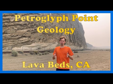 Geology of Petroglyph Point, Lava Beds, California | BetterGeology