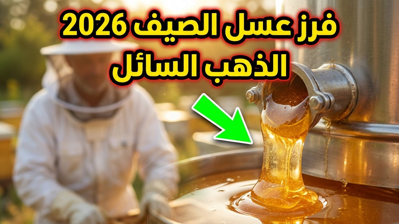 جني العسل الصيفي 2026: شاهد تدفق الذهب! نصائح من الميدان