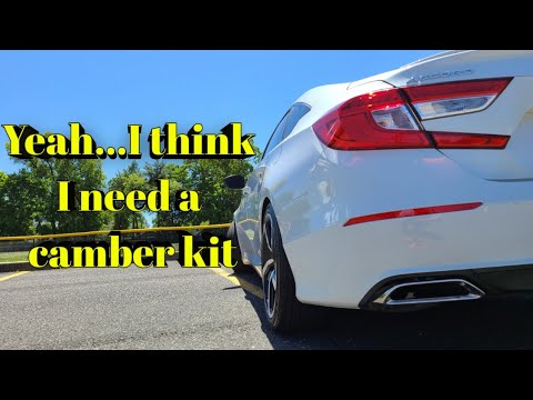 Accord 2.0t - H&R Sport Springs rear tire wear from negative camber