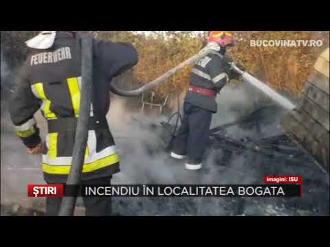 INCENDIU IN LOCALITATEA BOGATA