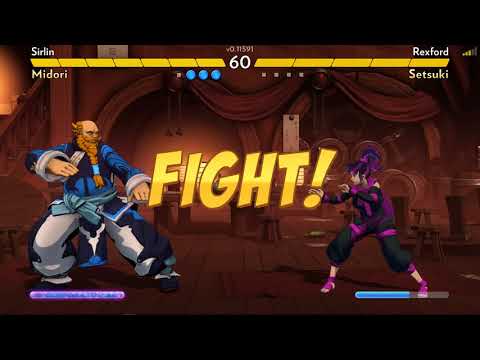 Fantasy Strike! Matches against Sirlin Midori