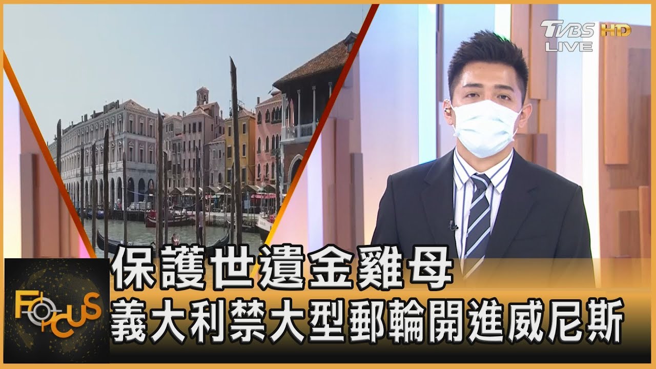 保護世遺金雞母 義大利禁大型郵輪開進威尼斯