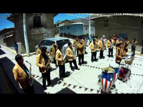 Pacaraos 2016 octubre - 5 - orquesta Super ases de tarma