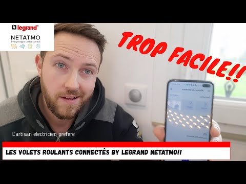 LEGRAND NETATMO Connected Roller Shutters: Easy Installation!!