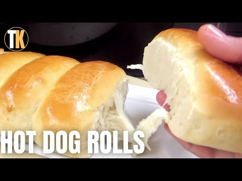 How to make Hot Dog Rolls | Perfect Hot Dog Bread Rolls Recipe | How to Make Hot Dog Buns at home