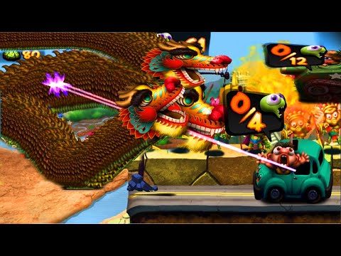 Zombie Tsunami Max level 197 - All Dragon power and destroy everything