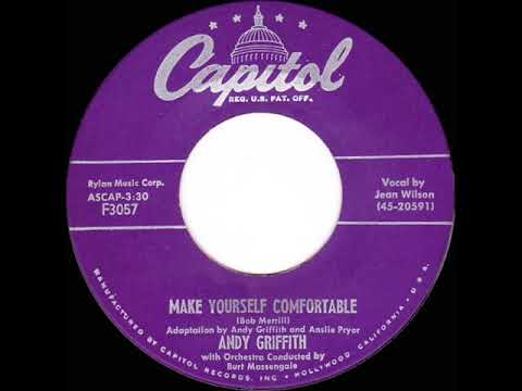 1955 HITS ARCHIVE: Make Yourself Comfortable - Andy Griffith (with Jean Wilson)