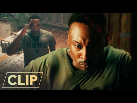 Bad Boys: Ride or Die (2024) | Reggie Takes Out Intruders | Dennis Greene, Will Smith