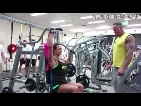 Rx Muscle Australia: Andy Forbes Training Delts (Shoulders) 2.5 weeks out of Arnold AM (Part 1)