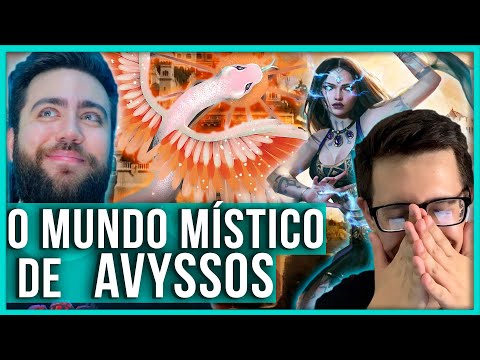 DEUSES, NECROMANCERS E CRIATURAS ALADAS: CONHEA O INCRVEL REINO DE AVYSSOS! | MARIANA LUCIOLI